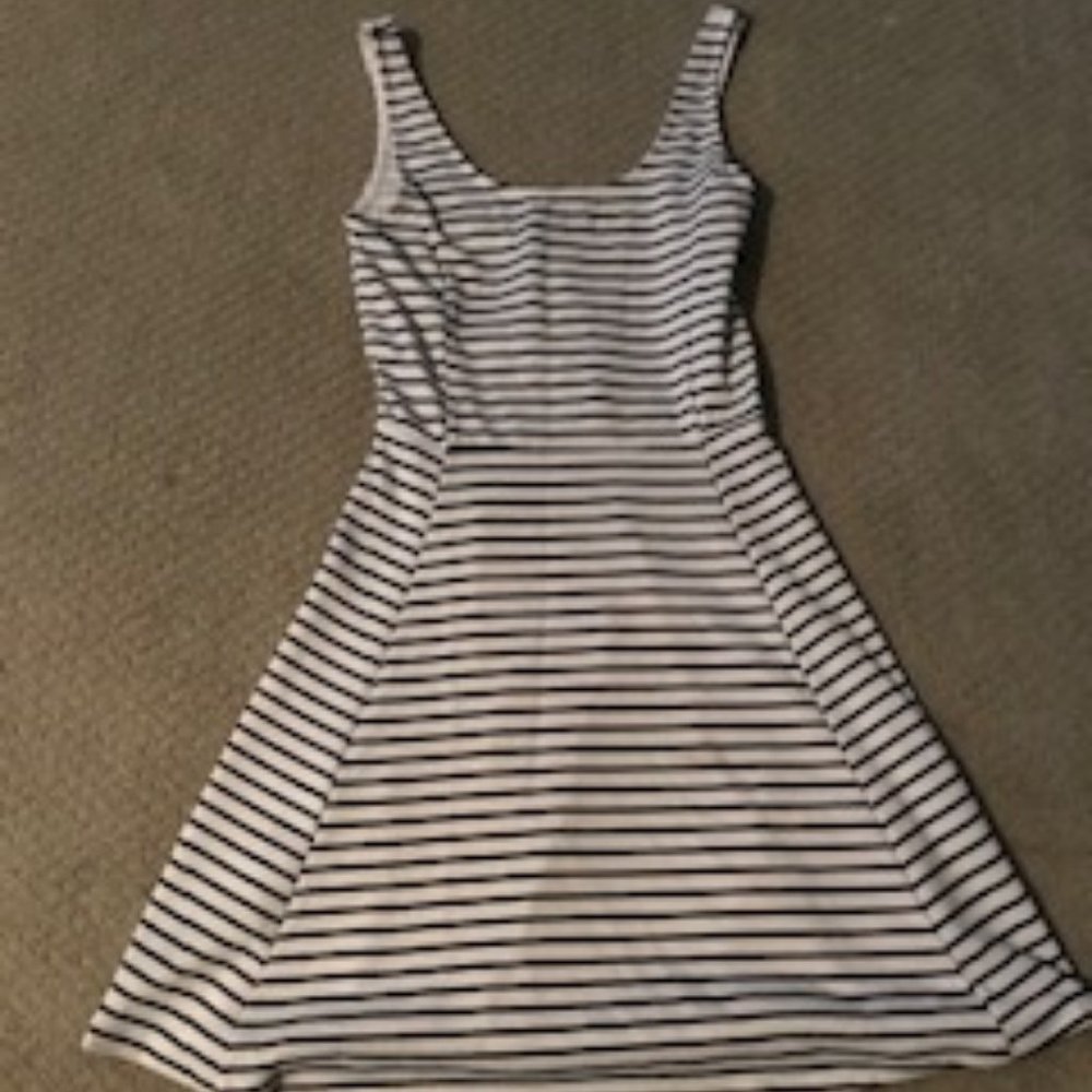 Striped H&M dress